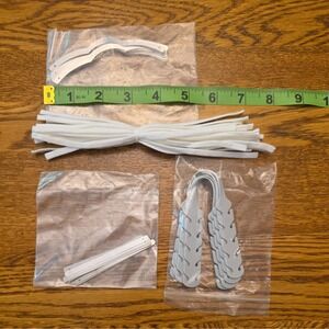 Face Mask Making Supplies Elastic, Extenders (ear savers), and Wires for Nose‎